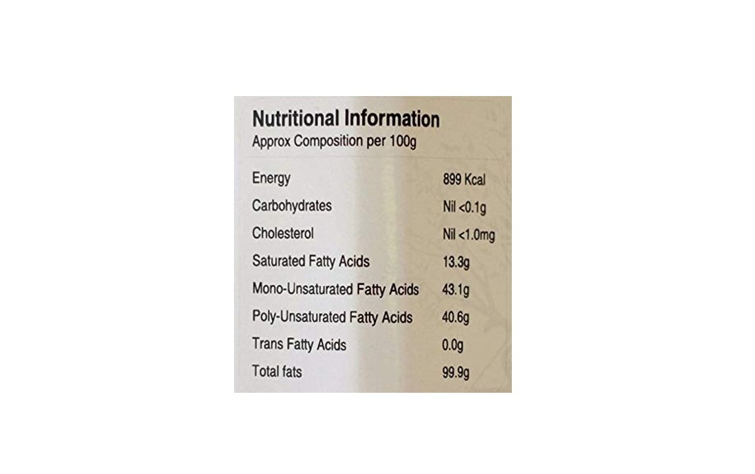 Indic Wisdom Pure Groundnut Oil Virgin & Cold Pressed   Plastic Bottle  500 millilitre